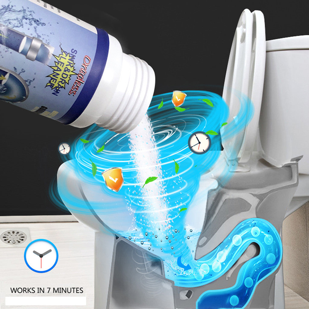 Powerful Sink & Drain Magic Cleaning.