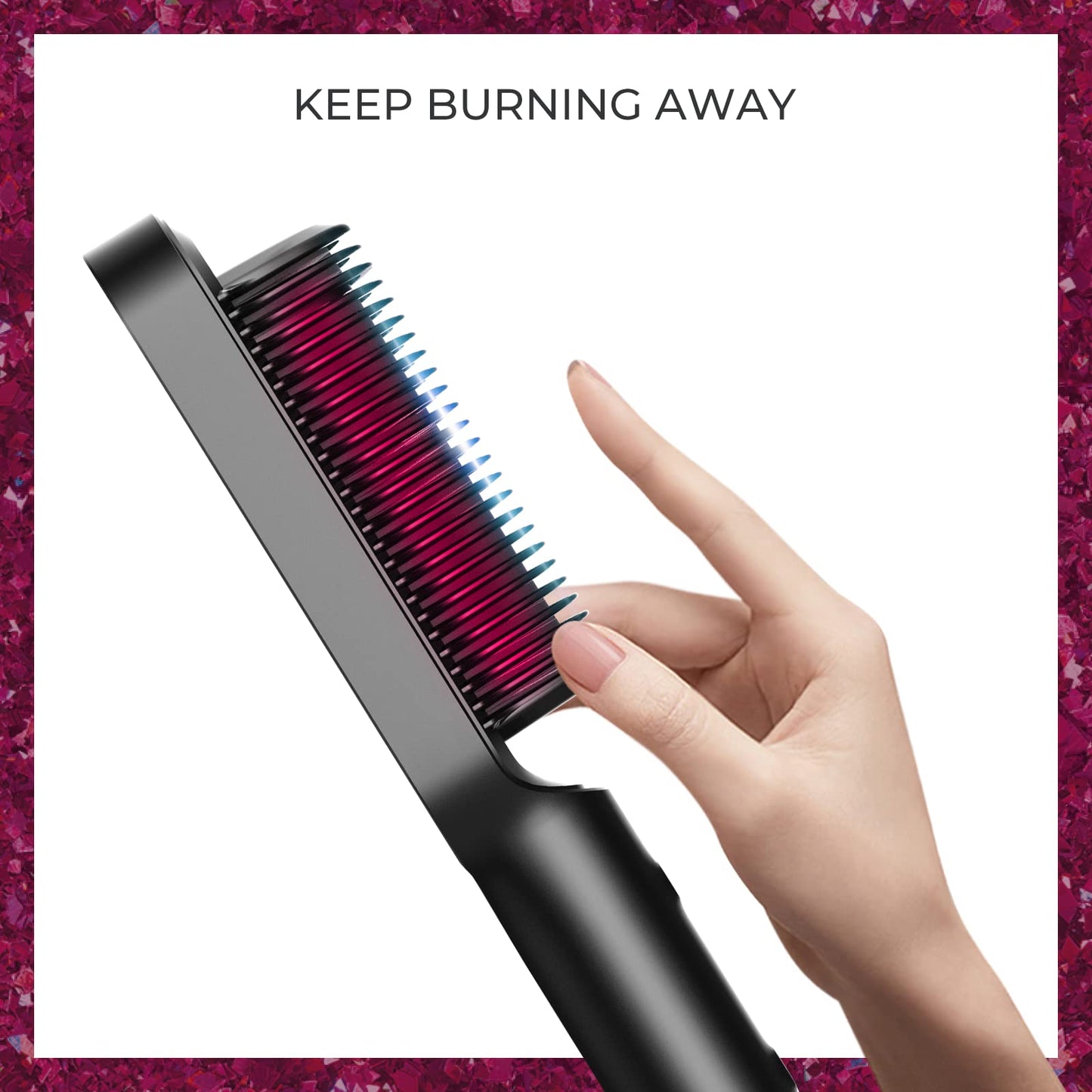 Hair Straightener Brush