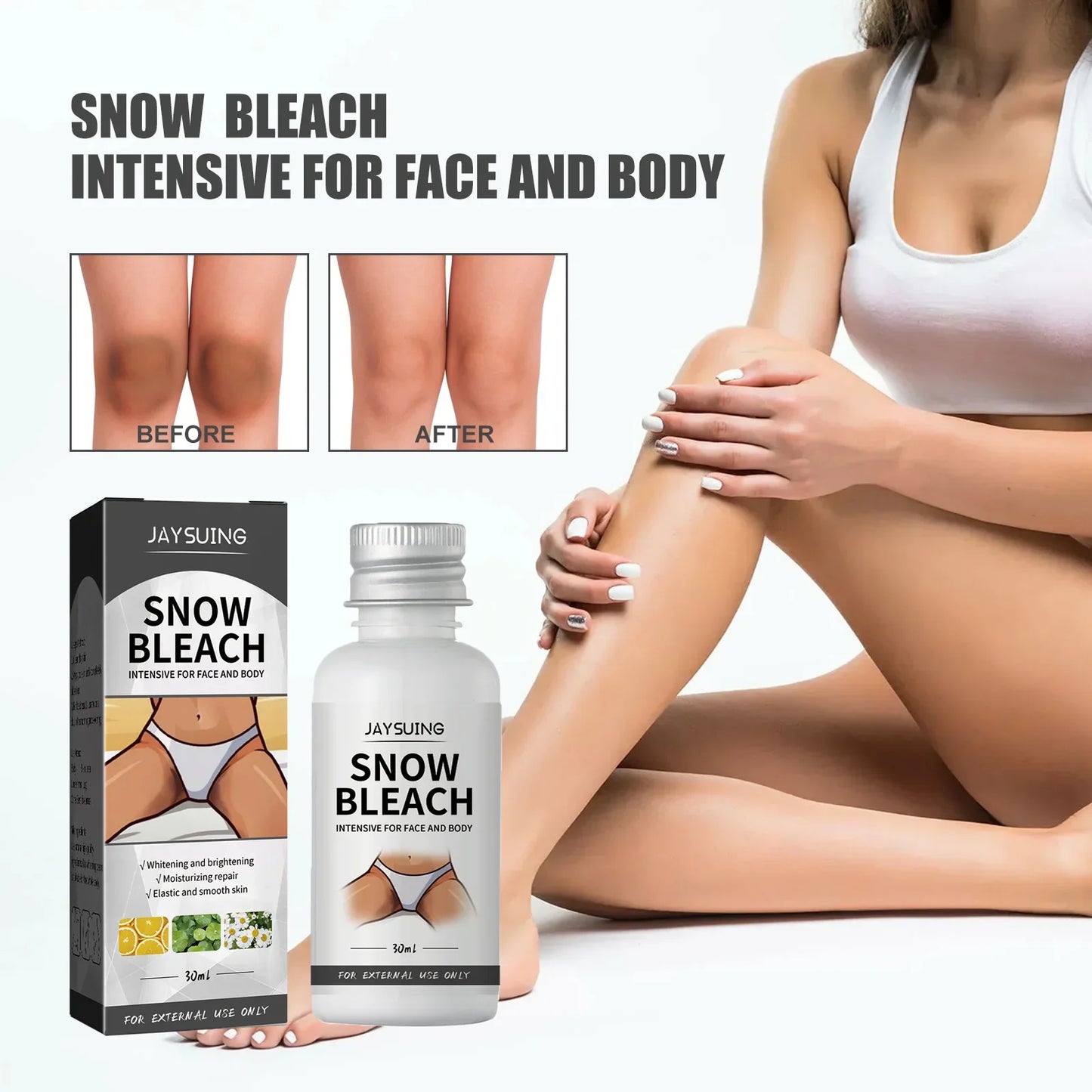 Illuminate Your Skin: Discover the Radiance of Glowhite Snow Bleach Cream!