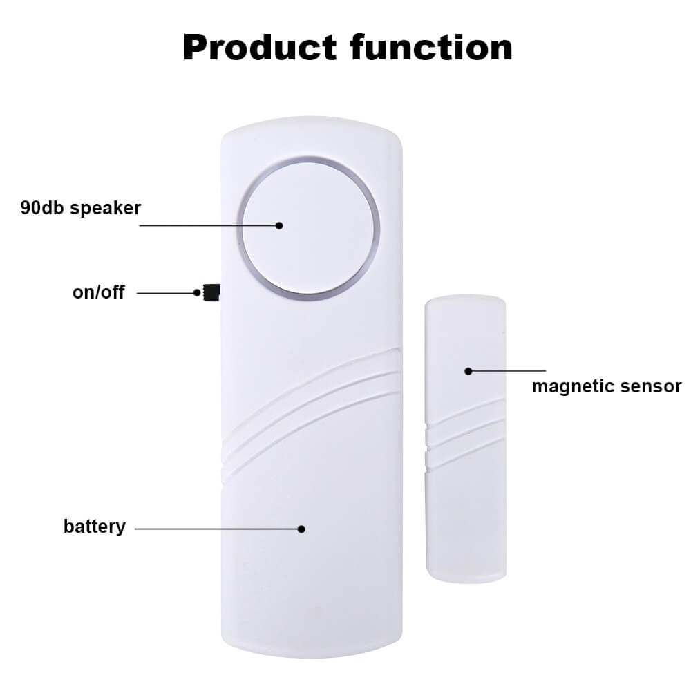 Wireless Window Door Alarm+1 Free