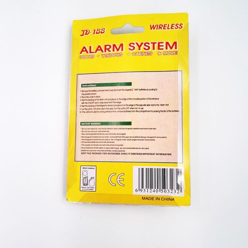 Wireless Window Door Alarm+1 Free